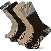 Wolverine Men's Wilderness Thermal Boot Crew Socks (4-Pairs)