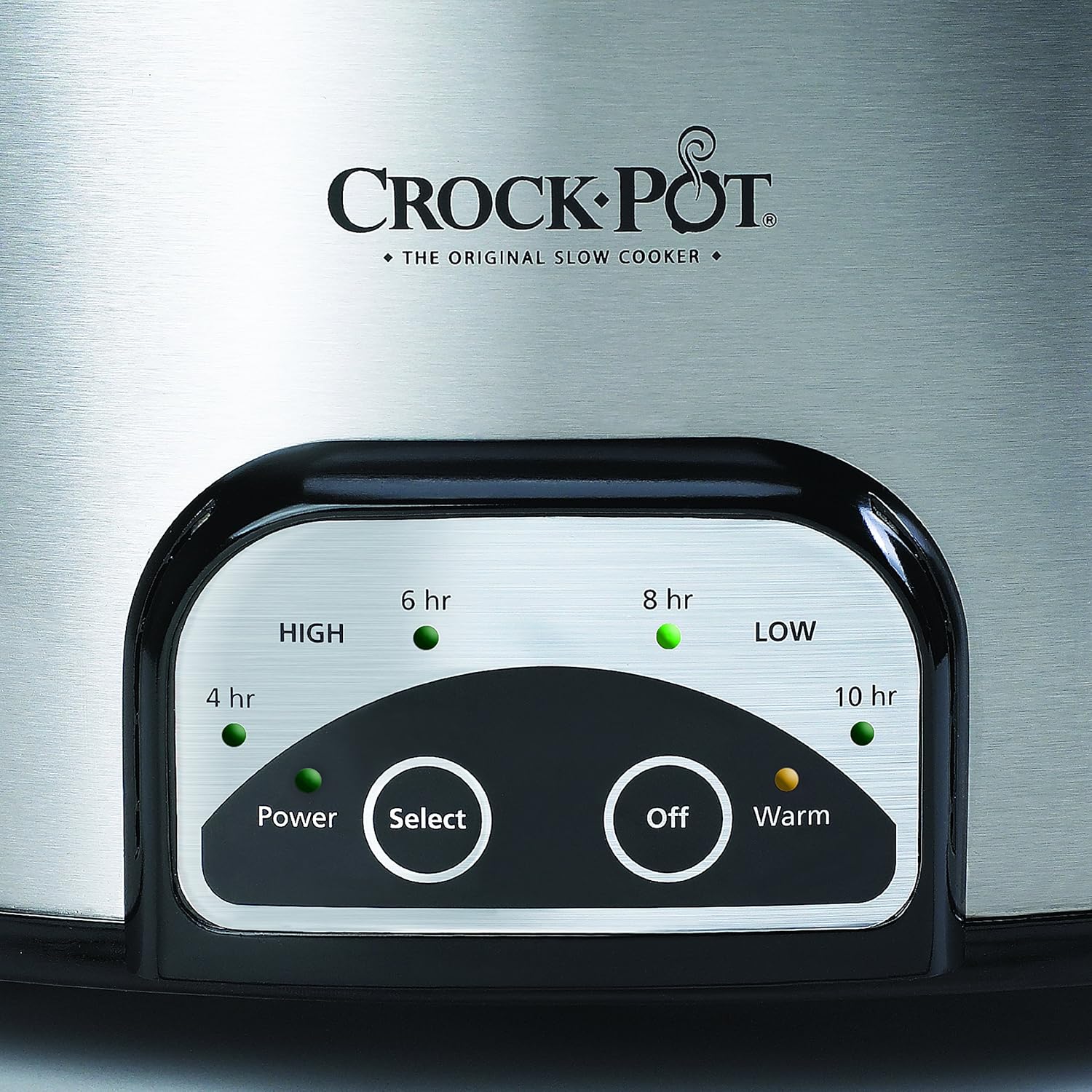 Crock-Pot SCCPVP600-S Smart-Pot 6-Quart Slow Cooker, Brushed Stainless Steel: Kitchen & Dining