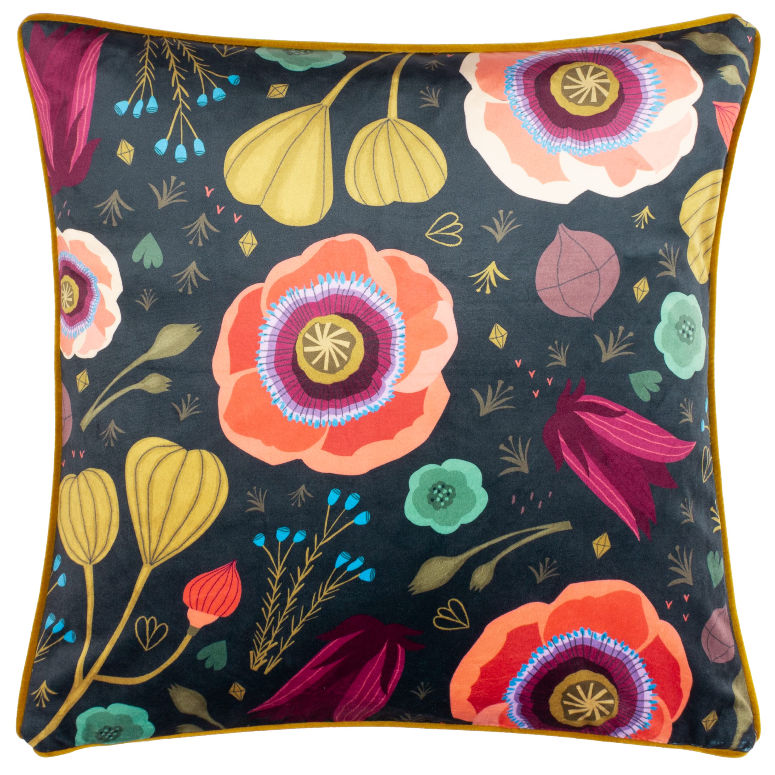 Kate Merritt Bright Blooms Cushion Cover, 50 x 50cm
