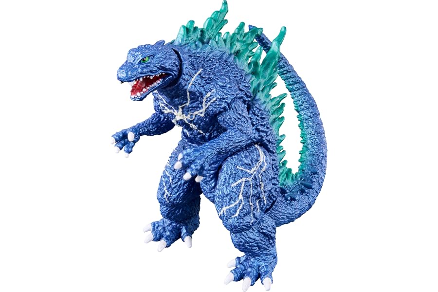 BANDAI Namco Godziburst - Thunder Godzilla Action Figure | Godzilla Bandai Namco 3.75 Inch Action Figure Godziburst - Thunder Godzilla