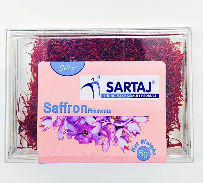 Amazon サフラン 5g Sartaj Saffron スペイン産 スパイス 香辛料 業務用 サルタージ Sartaj 食品 飲料 お酒 通販