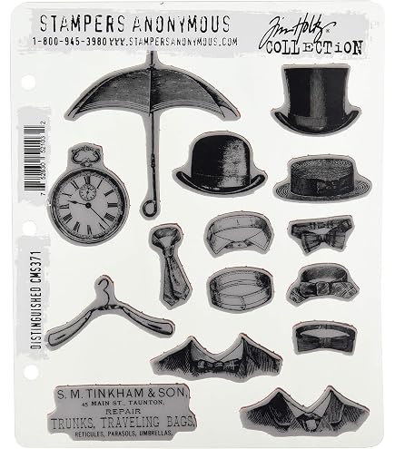 Sizzix Thinlits Stanzset 'Vintage Schlitten' Von Tim Holtz – 12-teilige Metall-Stanzformen Für Scrapbooking & Karten