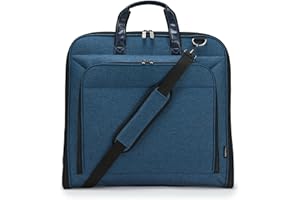 �鶹�� Basics Carry-On Garment Bag for Travel and Business Trips with Shoulder Strap, Hanging Suit Luggage Bag for Men Women,
