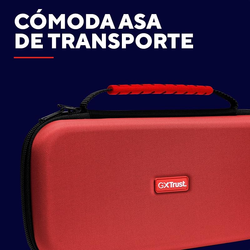 Funda Protectora Dura para Nintendo Switch 2, Rojo / Azul