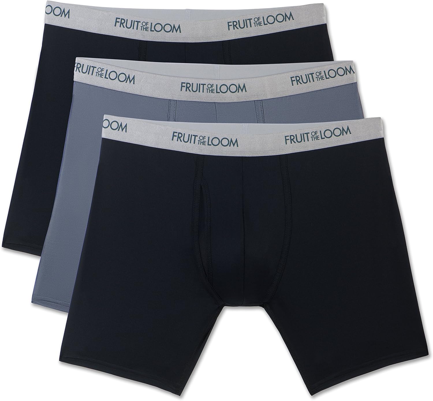 Fruit of the Loom Mens 3Pack Everlight Boxer Briefs Amazon.ca