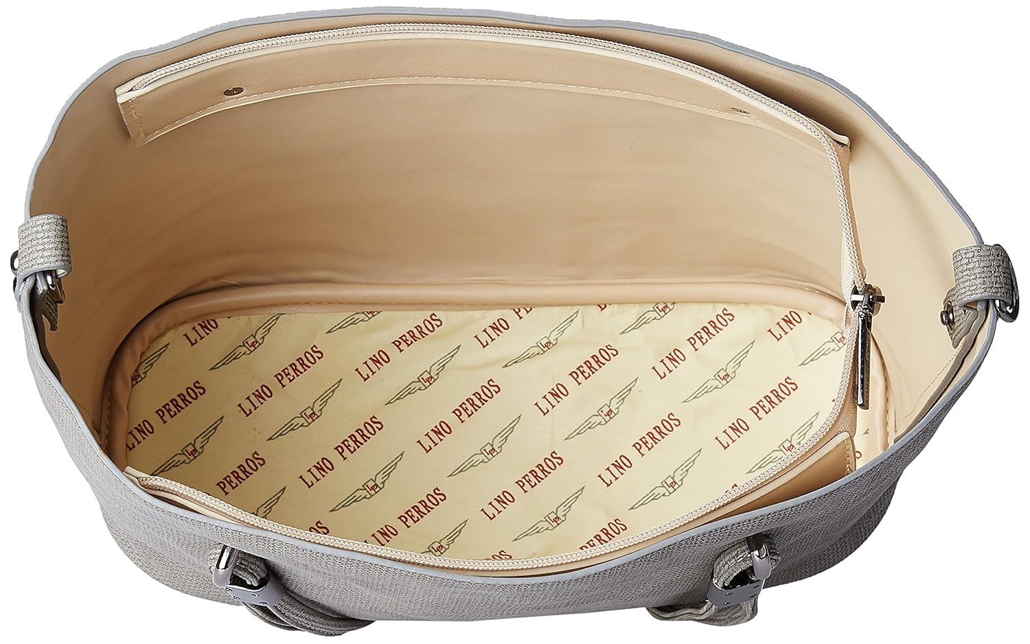 lino perros women's handbag (grey)