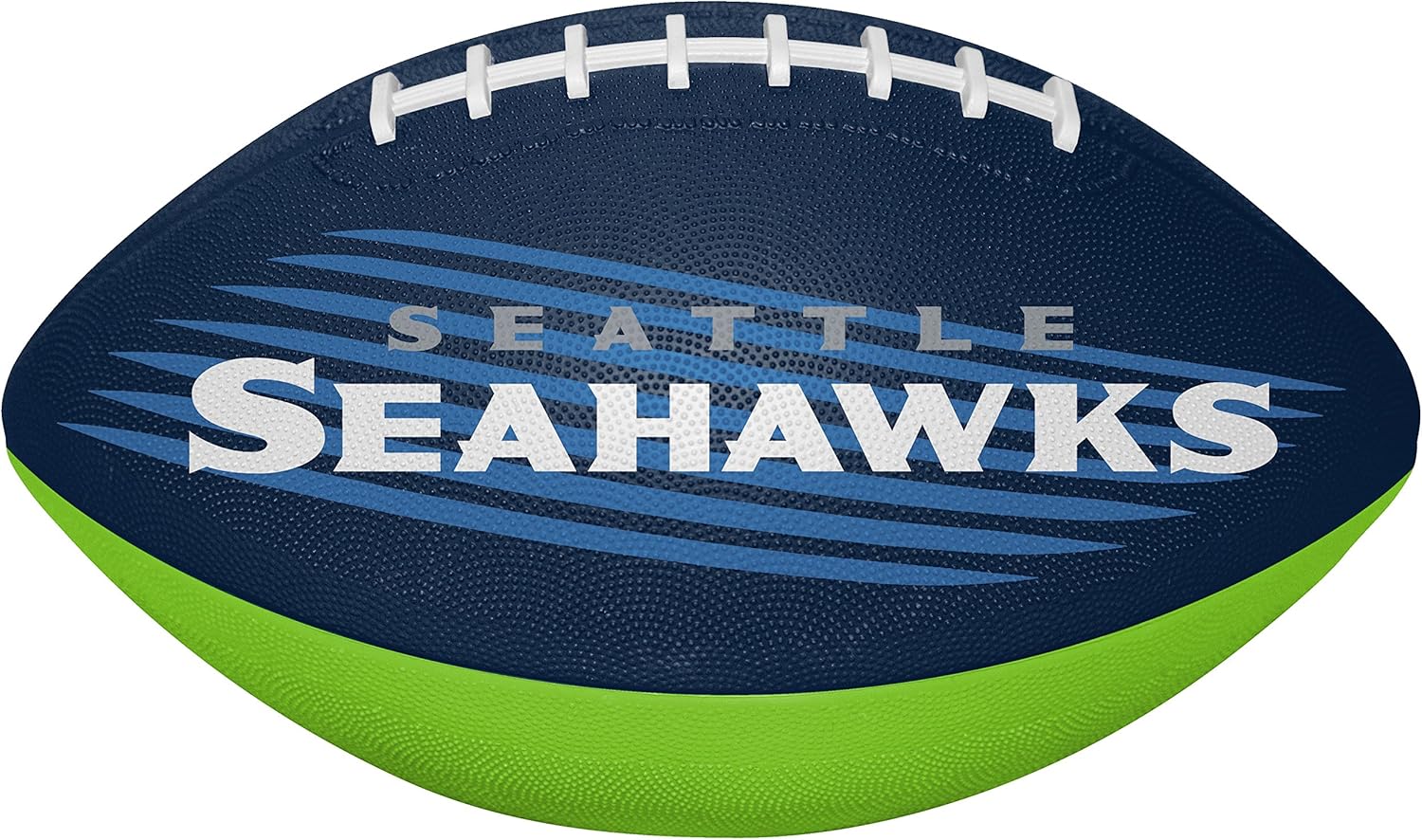 Rawlings NFL Downfield Youth Size Football with 5X HD Grip, Seattle Seahawks : Clothing