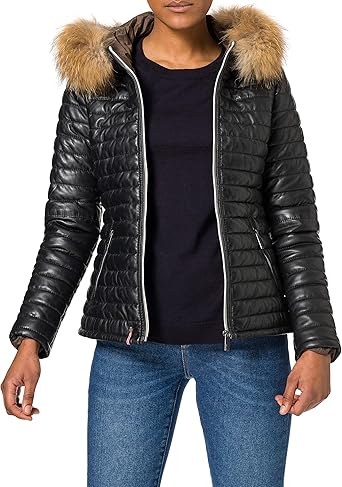 doudoune vrai fourrure homme