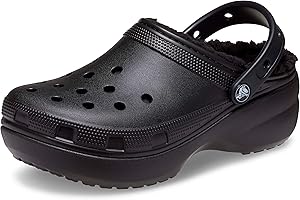Crocs Womens Classic Lined Platform Clogs