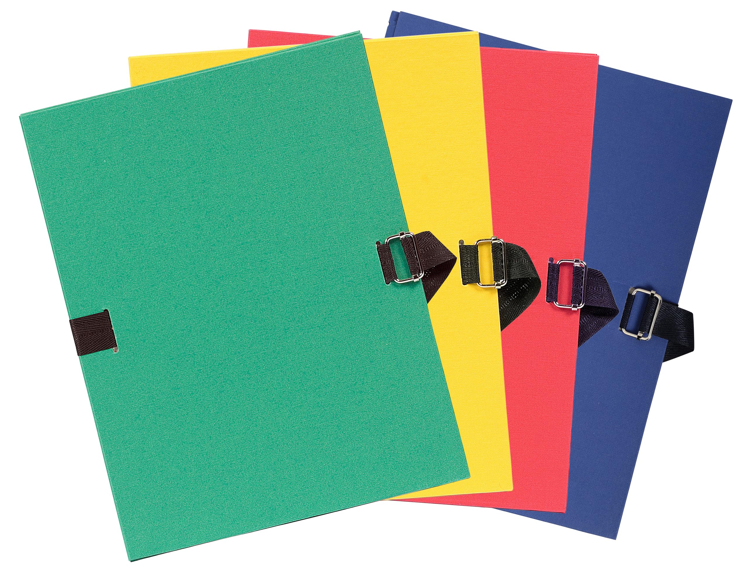 Exacompta - Ref. 223200E - 10 expandable back folders with paper flap