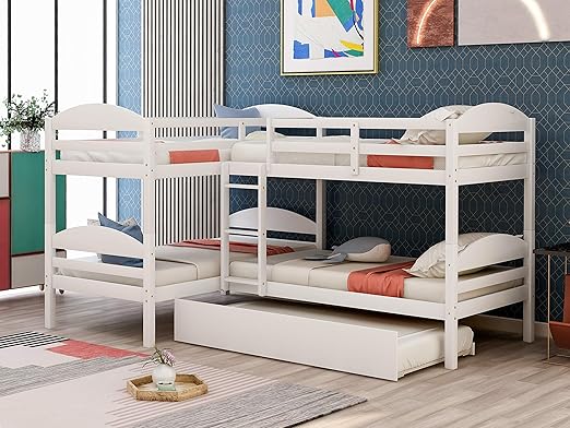 l shaped bunk beds amazon