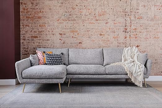 Amazon Com Edloe Finch Left Facing Chaise Down Feather Cushions