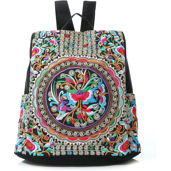 Amazon.com: Western Style Tooled Buckle Studded Floral Women  display picture 1