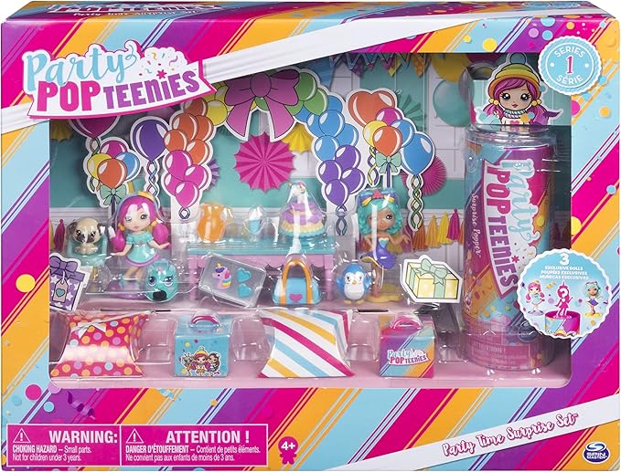 Party PopTeenies 6045714 Pop Teenies Party Time Surprise Set, Multi ...
