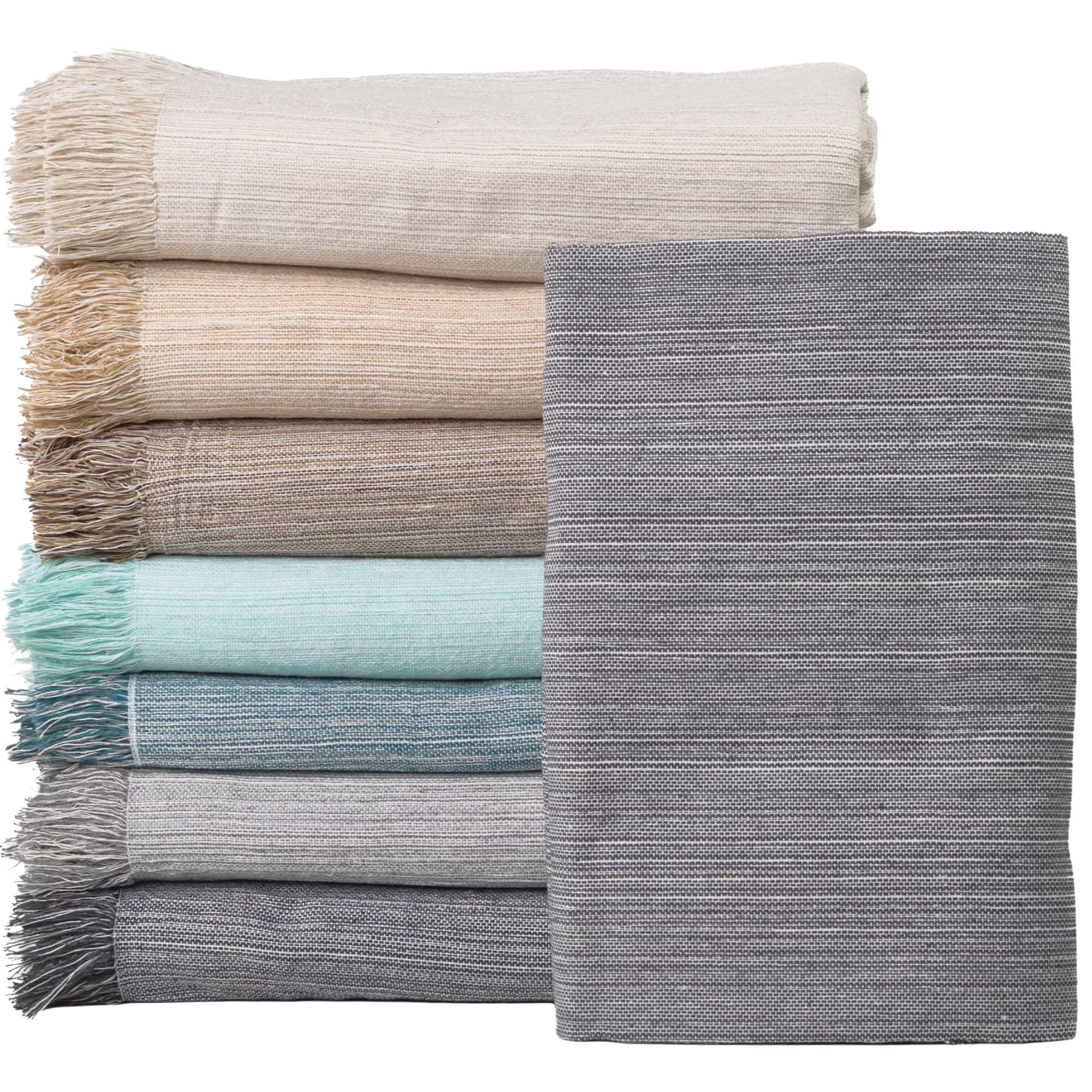 Multi-purpose bedspread: plaid sofa, cotton blanket, duvet, silk cotton sofas and other fibres. Great quality. Plaid bedspread (dark grey Jasp. 06, 230 x 260 cm)