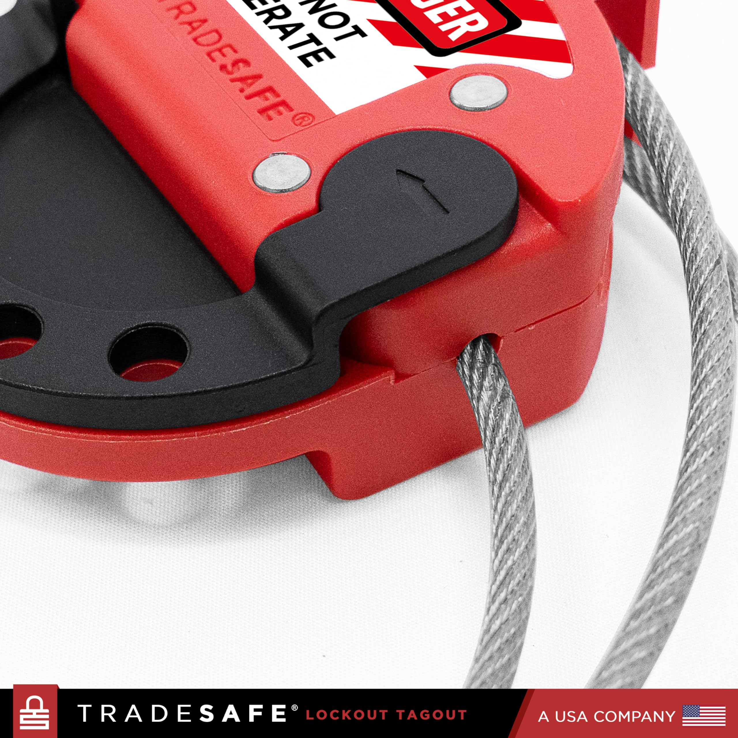 Mua TRADESAFE Lockout Tagout Cable Lock - 6ft Adjustable Cable Lockout ...