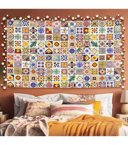 Amazon.com: Bzhilja Mexican Tapestry, Traditional Mexican Bluebird