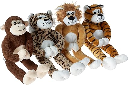 jungle plush animals