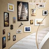 wyewye A4 Frame Wood with A5 Mount, Wall or Table Stand, Plexiglass, Black view 4