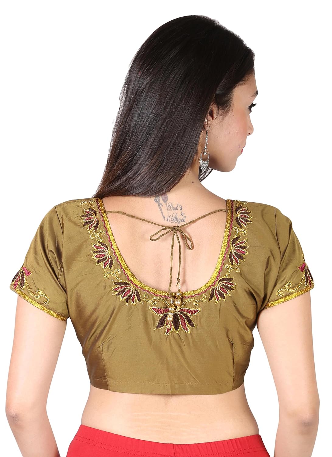 jisb aari hand embroidered readymade blouse size 36