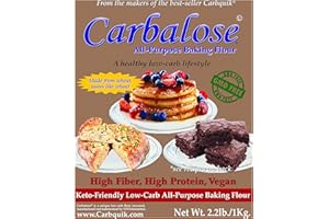 CARBQUIK Carbalose All-Purpose Low-Carb Flour (2.2 lb Resealable Pouch)