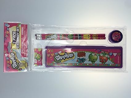 shopkins stationery set