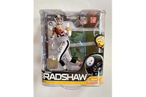 McFarlane Toys NFL Sports Picks Series 26 Action Figure Terry Bradshaw (Pittsburgh Steelers) SILVER Collector Level (All White Uniform) Variant Figure #/600