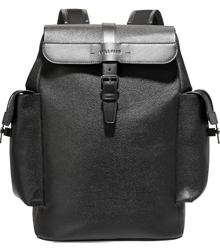 Cole Haan Sloane Leather Backpack COLE HAAN COLE HAAN Sloan Backpack mens main image 3