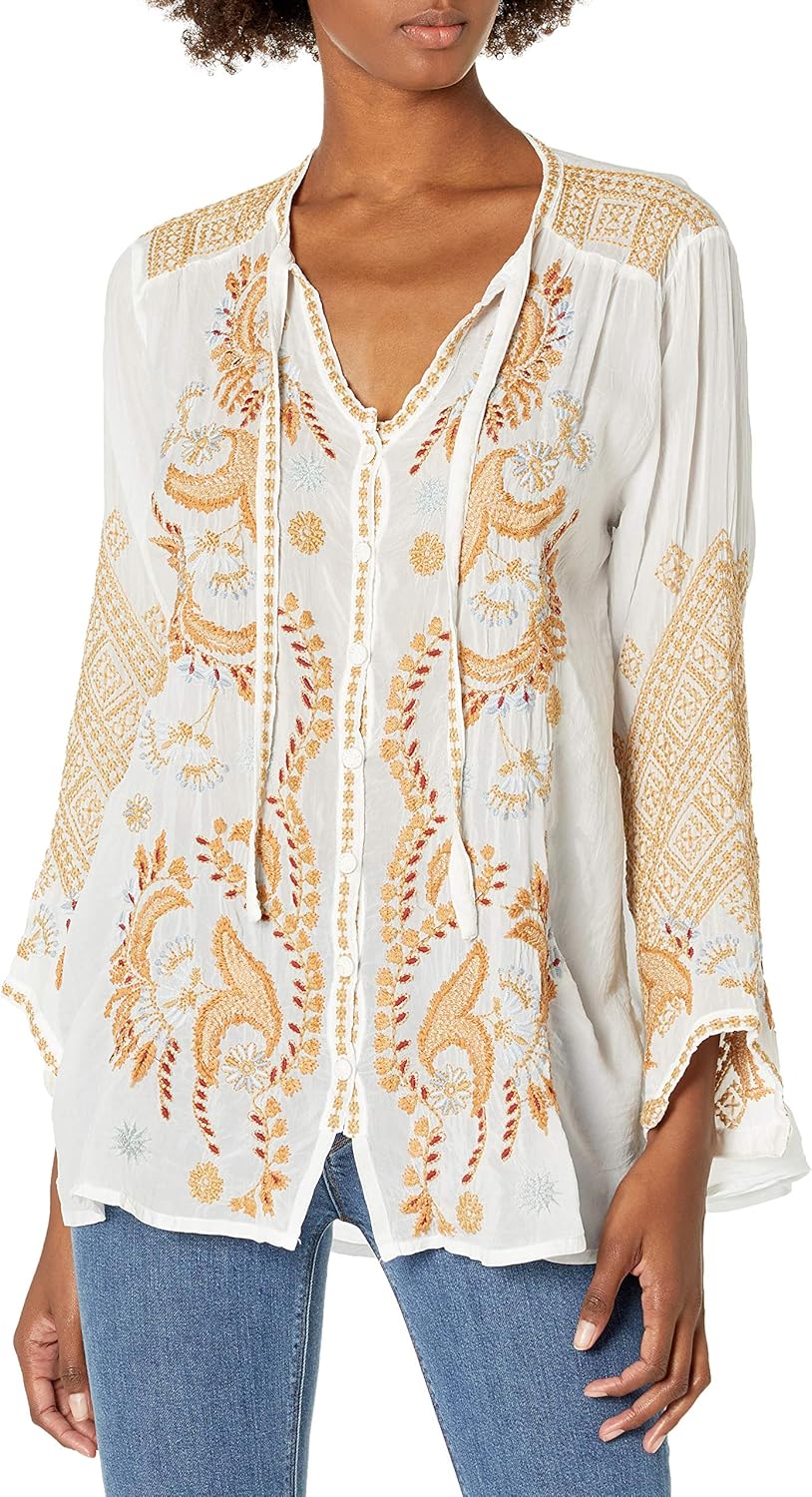 Johnny Was Women's Long Sleeves at Amazon Women’s Clothing store