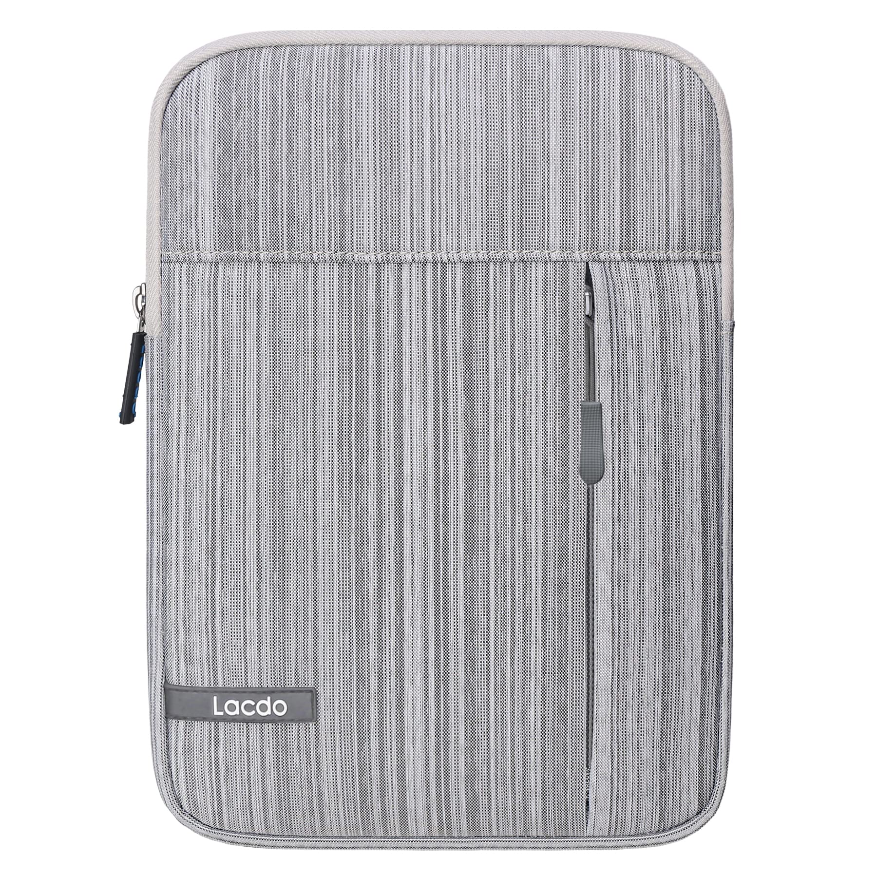 Lacdo Tablet Sleeve Case for 11 inch iPad A16, 11 inch iPad Air M4 M3 M2, 11" iPad Pro M5 M4, 10.9" 10.2" iPad, 10.9" iPad Air, 10.5" IPAD Pro, 9.7" IPAD, 11" Galaxy Tab A9+ Protective Bag, Dark Gray — image 1