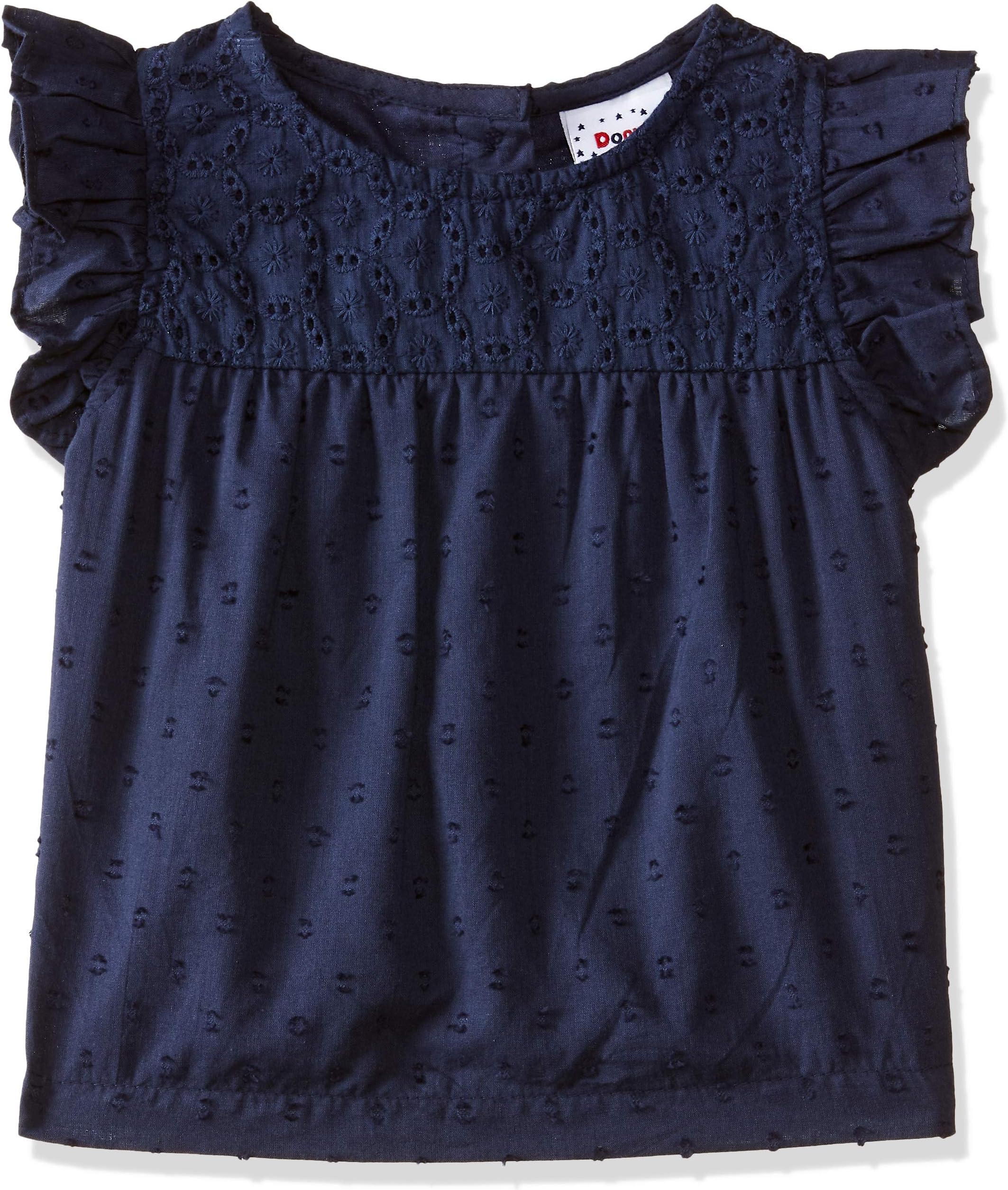 Donuts by Unlimited Baby Girls' Plain Regular Fit Shirt