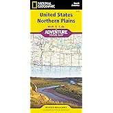 United States, Northern Plains Map (National Geographic Adventure Map, 3122)