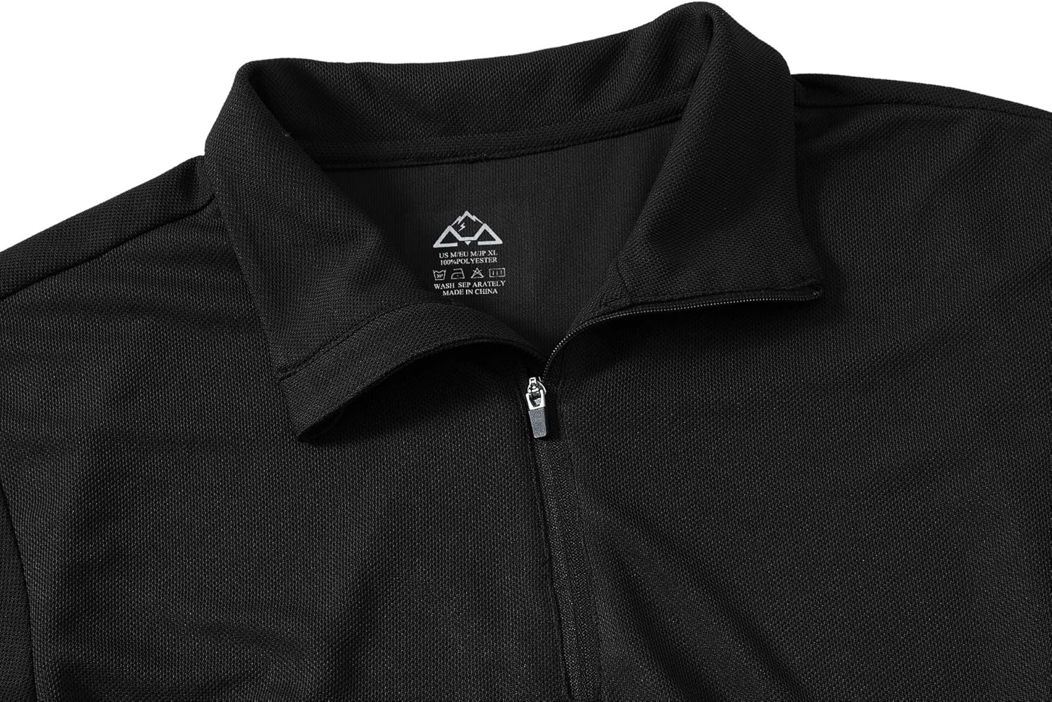 TBMPOY Men's Hiking Short Sleeve Military Tactical Polo Shirt Quick Dry Outdoor Fishing Collared Shirt with Zip: Sports & Outdoors