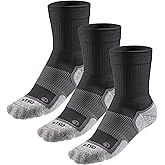 Road Runner Sports R-Gear OS1st Ultimate Crew Socks, Men and Women, 3 Pairs