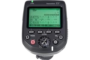 AODELAN E3+ Flash Trigger 1D X Mark II / 1D X / 1Ds Mark III / 1Ds Mark II / 1Ds / 1D Mark IV / 1D Mark III / 1D Mark II N,for Canon 600EX-RT, 600EX II-RT, 430EXIII-RT, Replaces Canon ST-E3-RT