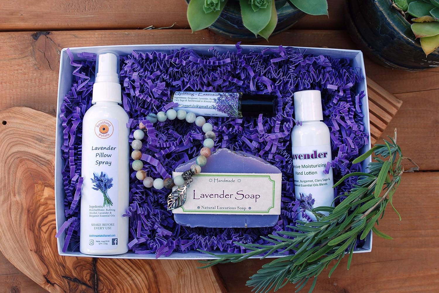 Lavender Gift Set Amazon.ca Handmade