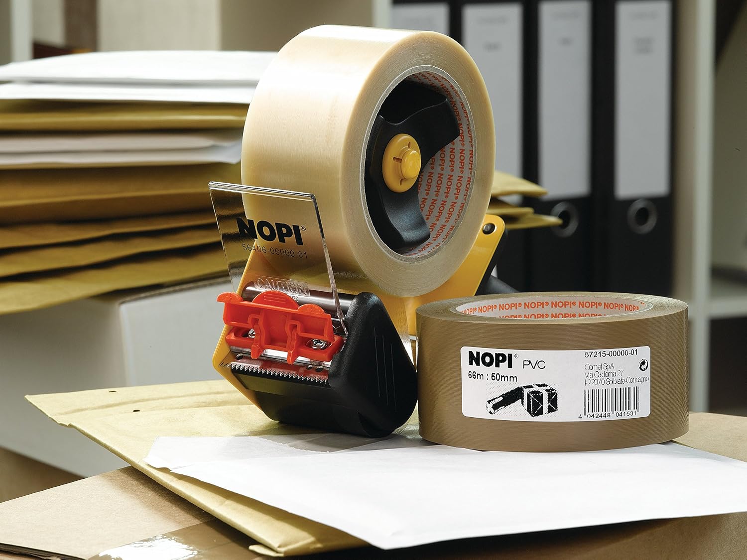 NOPI Packband transparent 66m x 50mm, 66m:50mm - Image 3