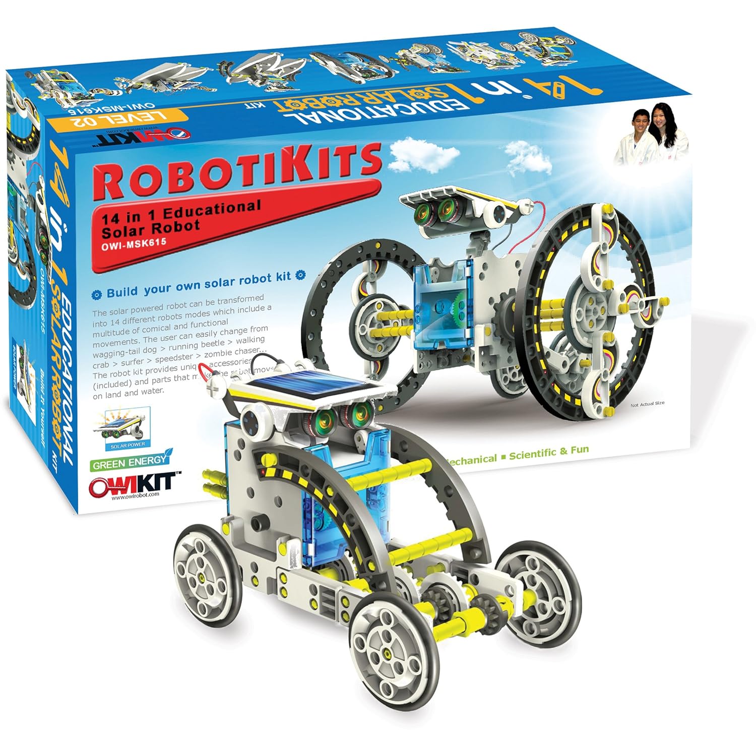 OWI 14-in-1 Solar Robot