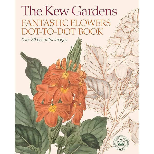 The Kew Gardens Large Print Dot-to-Dot Flowers Book: David