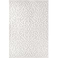 Orian Rugs My Texas House Lady Bird Outdoor Rug - 1'11" x 4' Rectangle in Natural, High-Low Floral Design, Outdoor Kitchen and Front Porch Rug, Patio or Indoor Home Decor