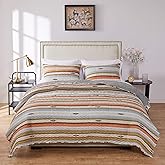 Barefoot Bungalow Painted Desert Quilt Set, 3-Piece Full/Queen, Rose