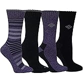 Columbia Women's Moisture Control Crew Socks (4-Pack)