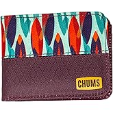 Chums Rover Bifold Wallet - Mens Wallet Slim & Front Pocket RFID Blocking Wallet with Canvas Ripstop Fabric - Surf