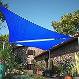 ShadeMart 21' x 21' x 21' Blue Sun Shade Sail UPF50