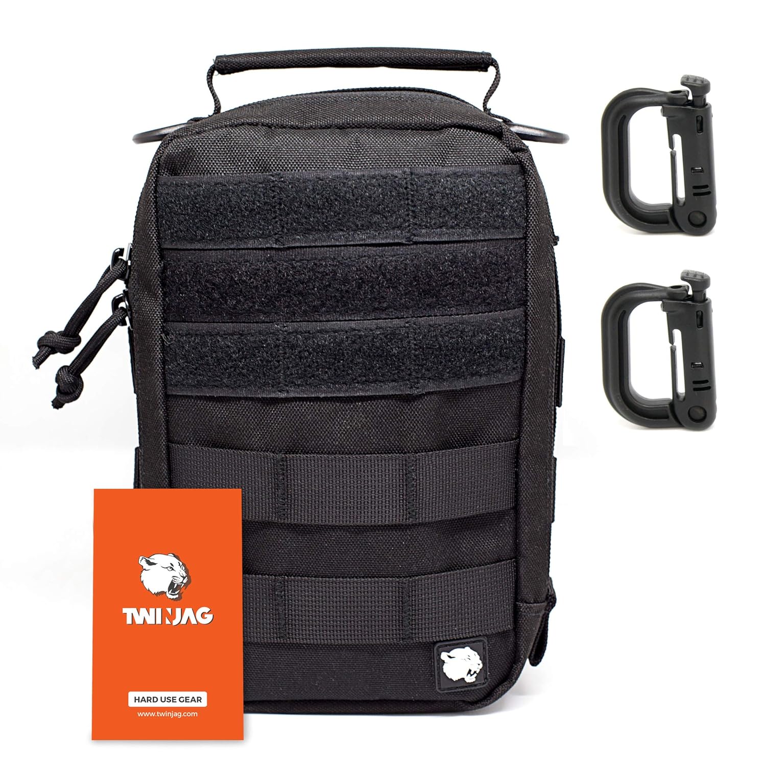 Amazon.com : TwinJag Tactical Admin Molle Pouch - Resistant and Compact EDC  Organizer - WaterResistant Gadget Utility Military Gear : Sports & Outdoors