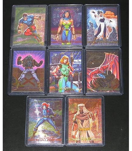 Amazon.com: 1995 Fleer Ultra X-Men Suspended Animation Insert Set