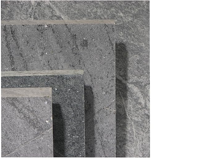 Speckstein/Specksteinplatte 30,0x30,0x2,0 cm