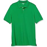 Amazon Essentials Men's Regular-Fit Cotton Pique Polo Shirt (Available in Big & Tall)