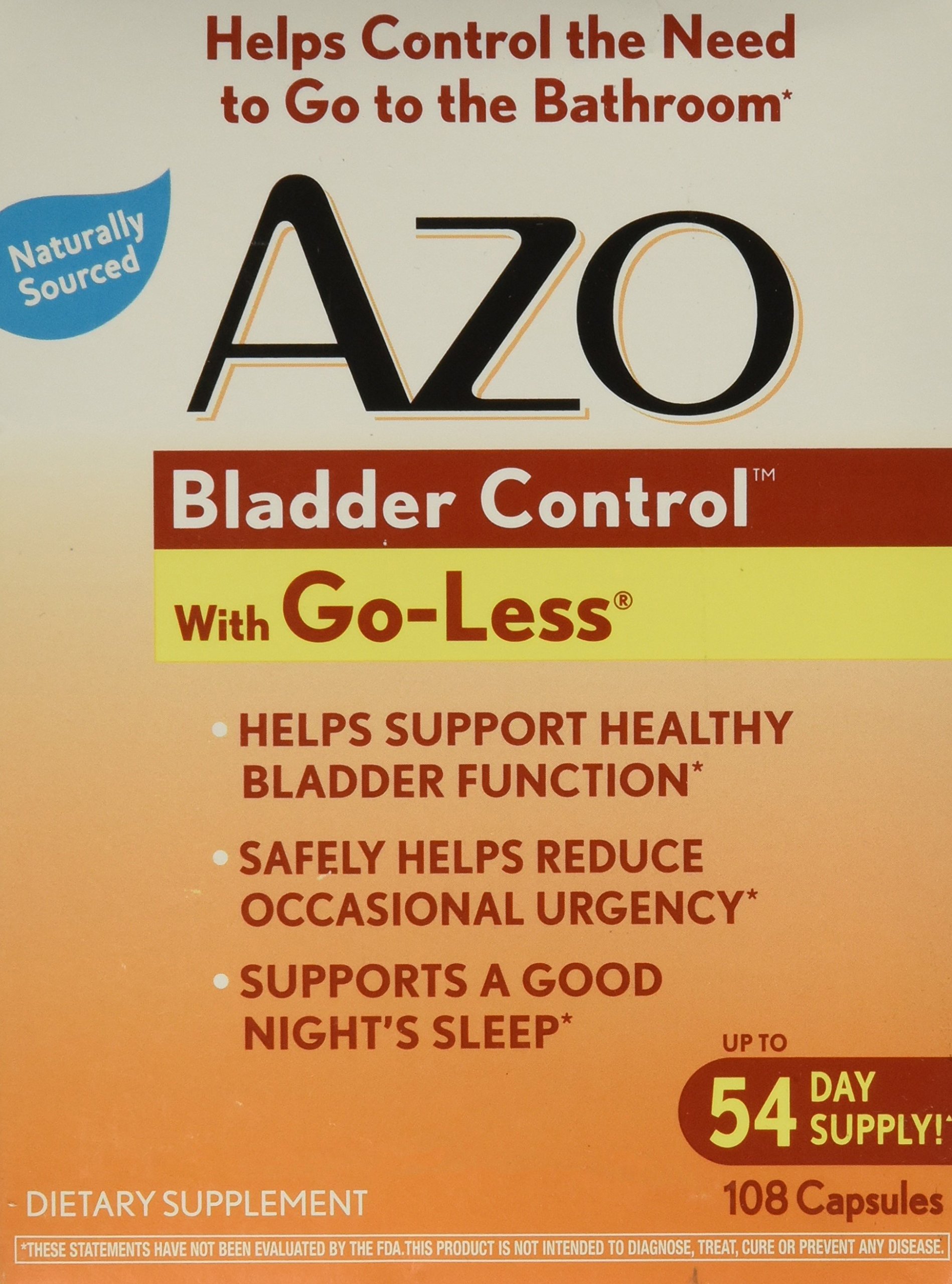 AZO Bladder Control 108 Capsules Buy Online in UAE. Hpc Products in the UAE See Prices
