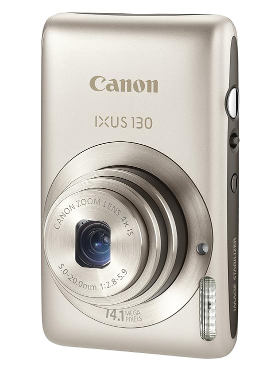 Canon IXUS 130 Digital Camera Silver 2.7 Inch Amazon.co.uk Camera & Photo